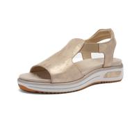 ara Limone Sandale beige für Damen, gold, Größe 40 EU