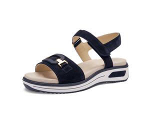 ara Limone Sandale dunkel-blau für Damen, blau, Größe 43 EU