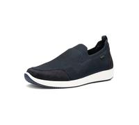 Slip-On Sneaker ARA "LISSABON", Damen, Gr. 5 (38), blau (dunkelblau), Textil, Microfaser, unifarben, casual, Schuhe, Slipper, Sneaker in Komfortweite G (= weit) (60748313-5) dunkelblau