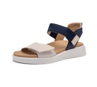 ara Madeira Sandale cream blau für Damen, blau, Größe 36 EU