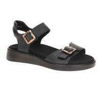 ara Madeira Sandale schwarz H-Weite Klett 12-21402 - Größe 38