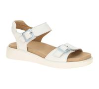 ara Madeira Sandale weiß H-Weite Klett 12-21402 - Größe 39