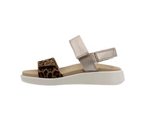 ara MADEIRA Sandalette Leo für Damen, gold, Größe 40 EU
