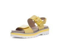 ara Malaga Sandale limoncello für Damen, gelb, Größe 43 EU