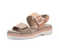 ara Malaga Sandale shell abricot für Damen, beige, Größe 38 EU