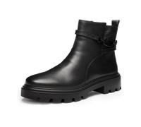 Stiefelette ARA "MANCHESTER", Damen, Gr. 5,5 (38,5), schwarz, Glattleder, unifarben, klassisch, Schuhe, Biker Boots, Stiefel in Komfortweite H (= sehr weit) (79707342-5,5) schwarz