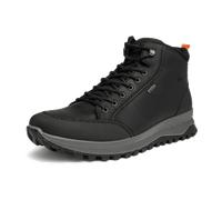 Schnürstiefelette ARA "Ara Stiefelette Veloursleder", Herren, Gr. 43, schwarz, Veloursleder, Schuhe Schnürstiefelette (87854808-43) schwarz