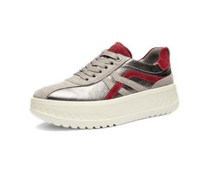 ara Monaco Sneaker cashmere wildberry für Damen, beige, Größe 41 EU / 7 UK