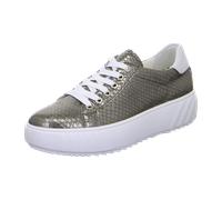 ara Monaco Sneaker taupe weiß für Damen, grau, Größe 42 EU / 8 UK