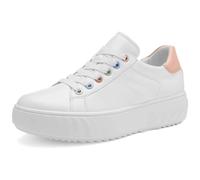 ARA Damen Sneaker Monaco Weiss,APRICOT Gr. 41,5