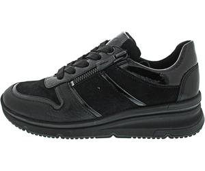 Ara Neapel sportlicher Schnürer Schwarz - Schwarz / 38