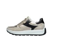 Ara Damen Sneaker New York Shell Sand Schwarz Größe 37 E