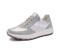 ara New York Sneaker grau silber für Damen, grau, Größe 37 ½ EU / 4,5 UK