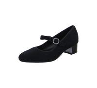 ara Nizza Spangenpumps schwarz Samt 12-35829 für Damen, schwarz, Gr. 41 EU / 7 UK