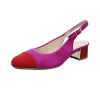 ara® Veloursleder Pumps, rot, 38 Rot/ Pink