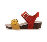ara Norderney Sandalette rot gelb für Damen, bunt, Größe 41 EU