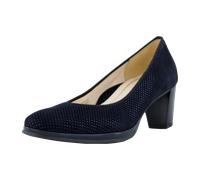 ara Orly Pumps blau midnight gepunktet 12-23436 für Damen, blau, Größe 41 ½ EU / 7,5 UK