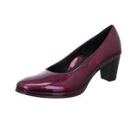 ara Orly Pumps dunkelrot Effekt Lack 12-23436 für Damen, rot, Größe 36 EU / 3 UK