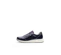ara Damen Osaka Sneaker, Plum,ANTHRAZIT, 38 EU Weit
