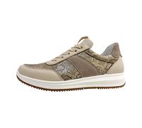 Sneaker ARA "Ara Sneaker Leder/Textil", Damen, Gr. 41,5, beige, Leder, Textil, Schuhe Sneaker (21831152-41,5) beige