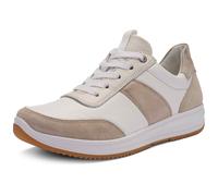 Ara Sneaker OSAKA 3.0 Damen Gr. 6 (39) creme/sand Glattleder/Velours H‑Weite