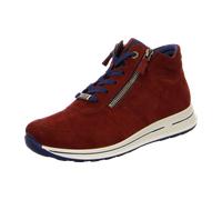 ara Osaka Schuhe Mid-Sneaker rot Velour 1224808 für Damen, rot, Größe 37 ½ EU / 4,5 UK