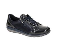 ara Osaka Schuhe Sneaker blau Metallic Lack 12-64587 für Damen, blau, Größe 37 ½ EU / 4,5 UK