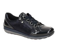 ARA Osaka Schuhe Sneaker blau Metallic Lack 12-64587 - Größe 41,5