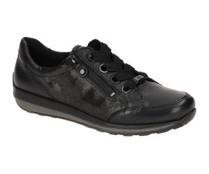 ARA Osaka Schuhe Sneaker schwarz Effekt H-Weite 12-44587 - Größe 39