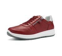 ARA Osaka Schuhe Sneaker rot cherry perforiert H-Weite 12-25510 - Größe 39