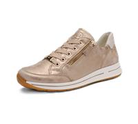 ara Osaka Sneaker shell cream für Damen, gold, Größe 41 ½ EU / 7,5 UK