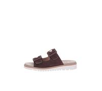 ara Kent Pantolette braun Klett Samt 12-28132 - Größe 43