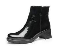 ara Stiefelette Leder Schwarz Lack - 42,5