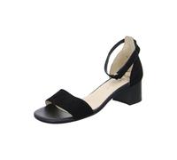 ARA Riemchenandale - Schwarz Veloursleder 39 EU