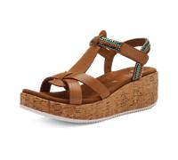 ara Rimini Sandale cognac für Damen, braun, Größe 39 EU