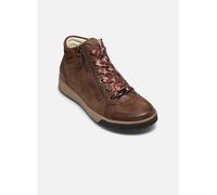 Sneaker ARA "Ara Sneaker Leder", Damen, Gr. 38, dunkelbraun, Leder, Schuhe Sneaker (43514332-38) dunkelbraun