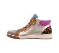 ARA Damen Sneaker Rom Biscuit,Azzuro,Natur,Orchidee Gr. 36