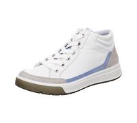 ara Damen ROM Sneaker, Pebble,Weiss,Azzuro,Sky, 42 EU