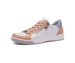 ara Rom Schnürschuh weiß multi für Damen, weiß, Größe 38 EU / 5 UK