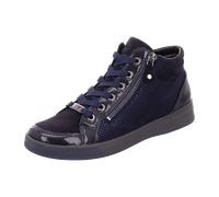 ara Rom Schuhe Mid-Sneaker blau gemustert Lack 12-24499 für Damen, blau, Größe 42 EU / 8 UK