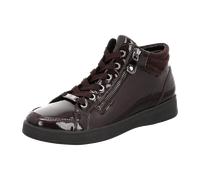 ara Rom Schuhe Mid-Sneaker braun Lack 12-24499 für Damen, rot, Größe 42 ½ EU / 8,5 UK