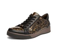 ara Rom Sneaker schwarz leo für Damen, animal, Größe 38 EU / 5 UK