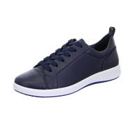 ARA Damen Roma Sneaker, Blau, 38.5 EU Weit