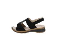 ara Damen Hawaii Sandale, Schwarz 050974, 37 EU
