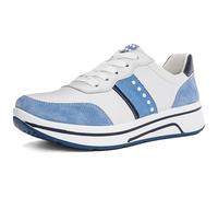 ara Damen Sapporo Sneaker, Azzuro,Nebbia,BLAU, 39 EU Weit