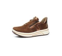 Sneaker ARA "Ara Sneaker Leder", Damen, Gr. 43, braun (mocca), Leder, casual, Schuhe (93686166-43) mocca