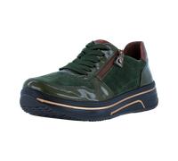 ara Sapporo 3 Schuhe Sneaker grün metallic Lack 1227540 für Damen, grün, Größe 42 ½ EU / 8,5 UK