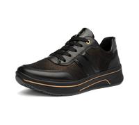 Ara Damenschuhe Sneaker low SCHWARZ,BRONCE SCHWARZ - Gr. - 8 UK