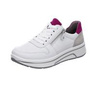 Sneaker ARA "SAPPORO" Gr. 6,5, grau (weiß, pink, grau) Damen Schuhe Sneaker in Komfortweite H = sehr weit (99578715-6,5)