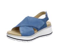 ara Sapporo Sandalette coolblue für Damen, blau, Größe 37 EU